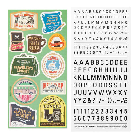 TRAVELER'S notebook 2026 Sticker Set