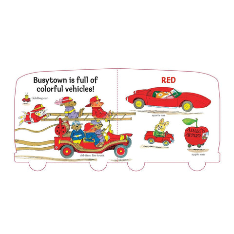 Richard Scarry's Colorful Cars + Trucks Mini Board Book