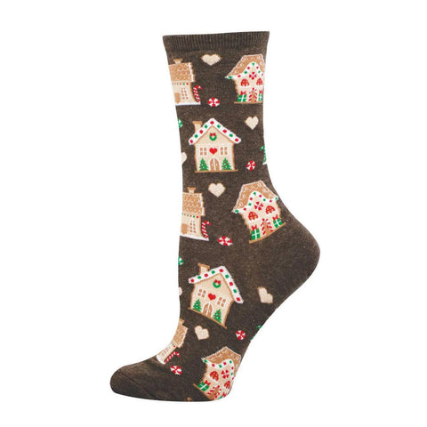 Gingerbread House Socks