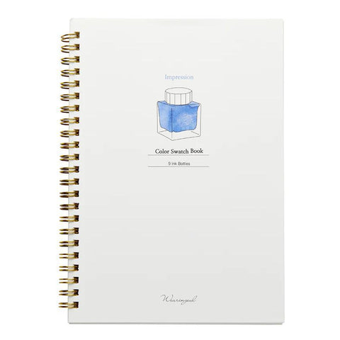 Ink Color Swatch A5 Notebook