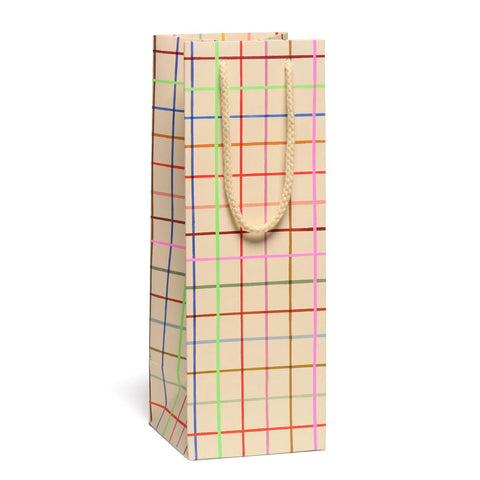 Color Grid Booze Bag