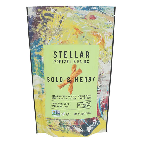 Bold + Herby Pretzel Braids