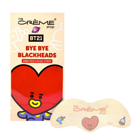 BT21: Bye Bye Blackheads Printed Pore Strips, Pack of 16