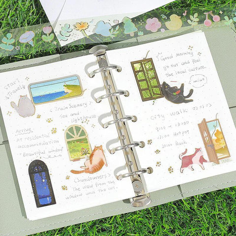 Window Scenery Clear Tape
