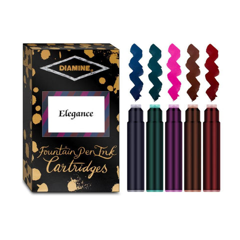 Diamine Fountain Pen Ink Cartridge Sampler Sets