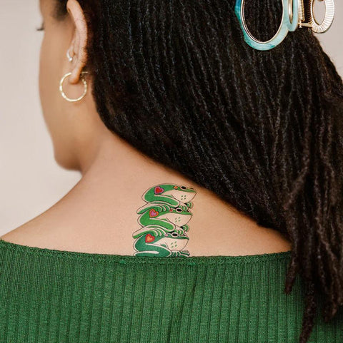 Frog Stack Tattoos