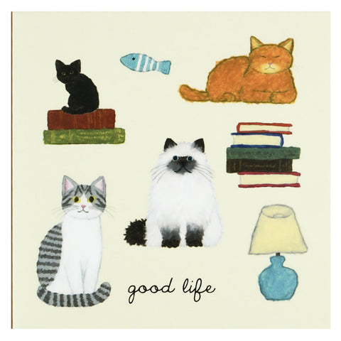 Yusuke Yonezu Cats Die Cut Sticky Notebook