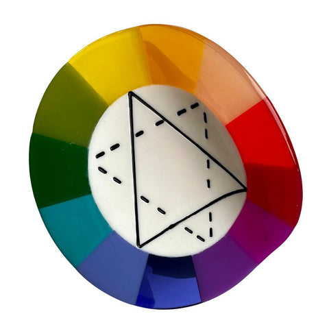 Color Wheel Hair Claw