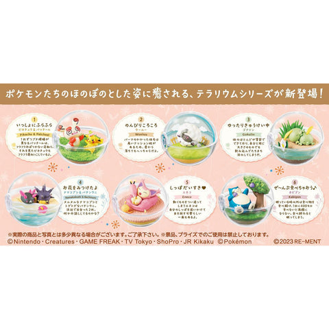 Pokémon Terrarium Collection: Happy Days Re-Ment
