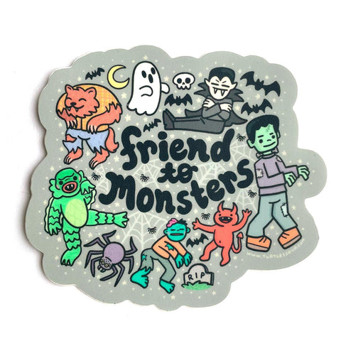 Friend to Monsters Sticker