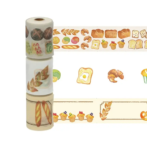 Bread Pre-Cut Masking Tape Set