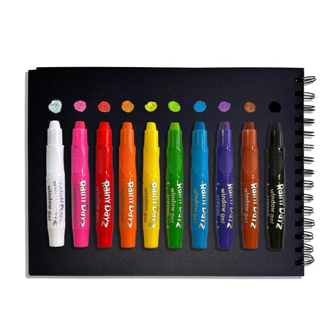 Rainy Dayz Window Gel Crayons