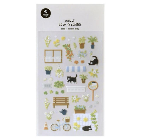 A Green Alley Stickers