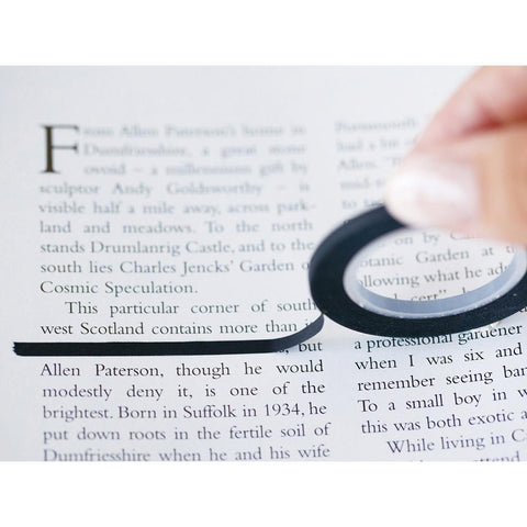Matte Black 3mm Slim Washi Tape Set