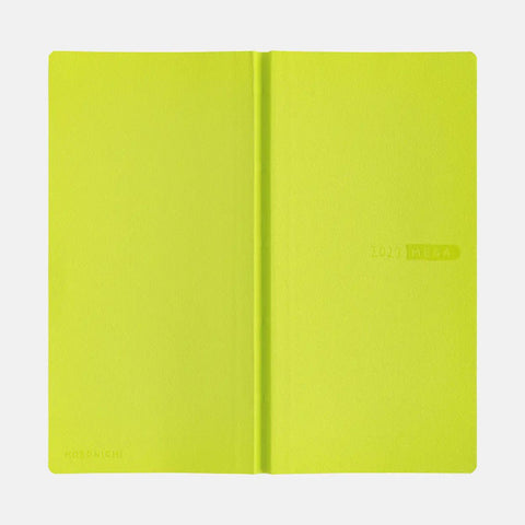 Hobonichi Techo Weeks Mega 2027 Planner, Sneaker Series: Lime Green