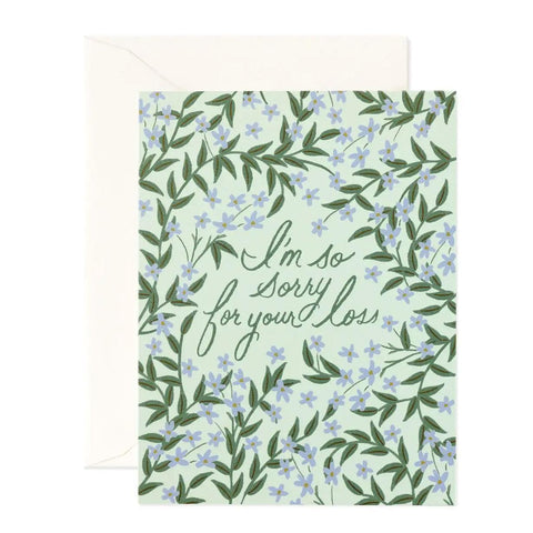 Laurel Sympathy Card