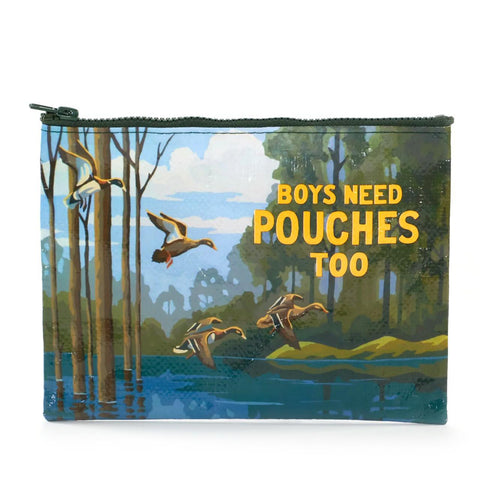 Boys Need Pouches Too Zipper Pouch