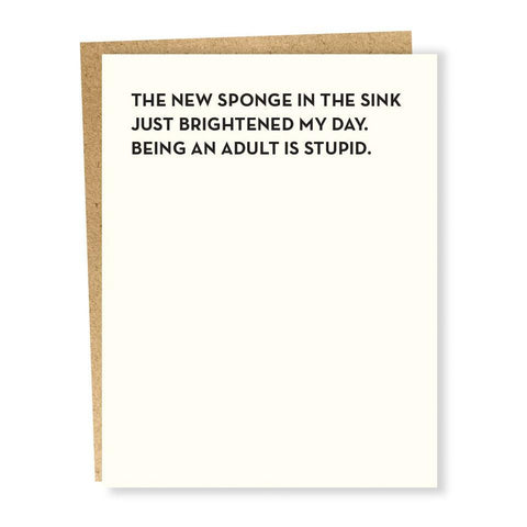 Sponge Card