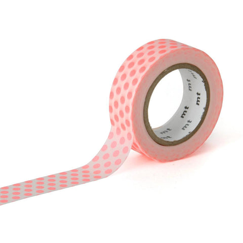 Shocking Red Dot Washi Tape