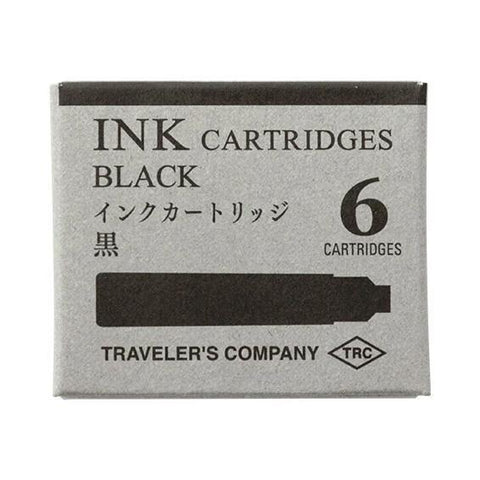 TRAVELER'S COMPANY Brass Fountain + Rollerball Ink Cartridges