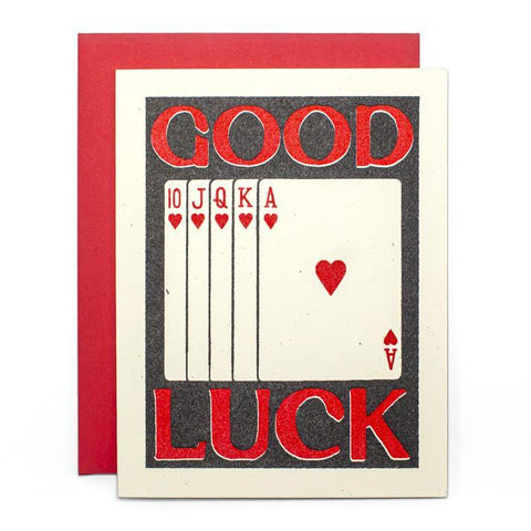 Good Luck Cards Card