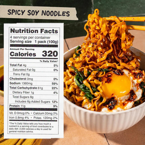 Spicy Soy Noodles
