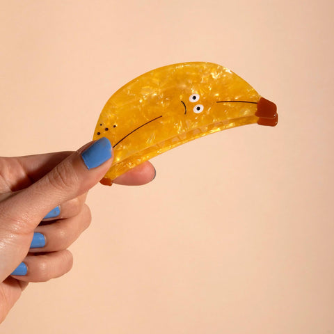 Sad Banana Hair Claw