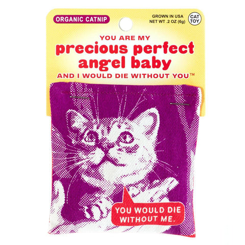 Precious Perfect Angel Baby Catnip Toy