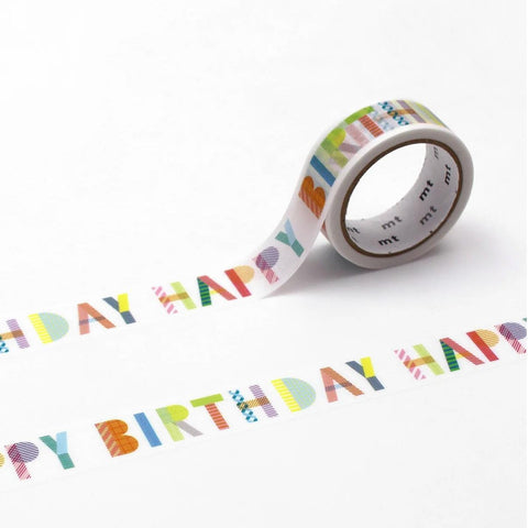 Happy Birthday Washi Tape
