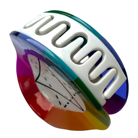 Color Wheel Hair Claw