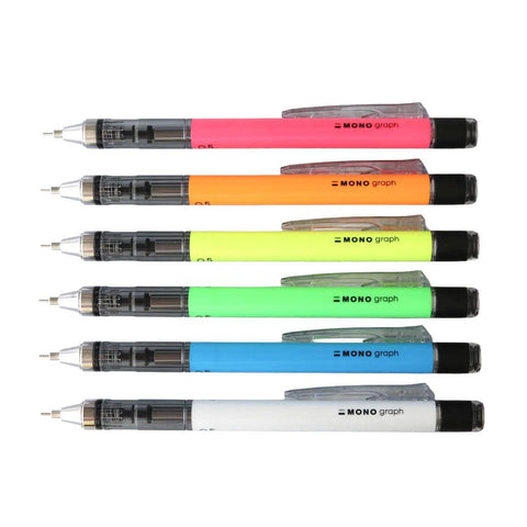 MONO Graph Mechanical Pencil, Neon Yellow
