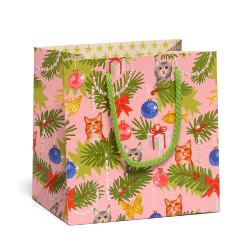 Meowy Christmas Gift Bag