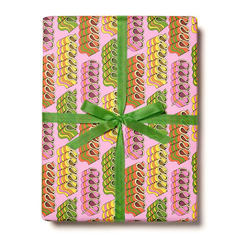 Candy Ribbons Wrapping Paper