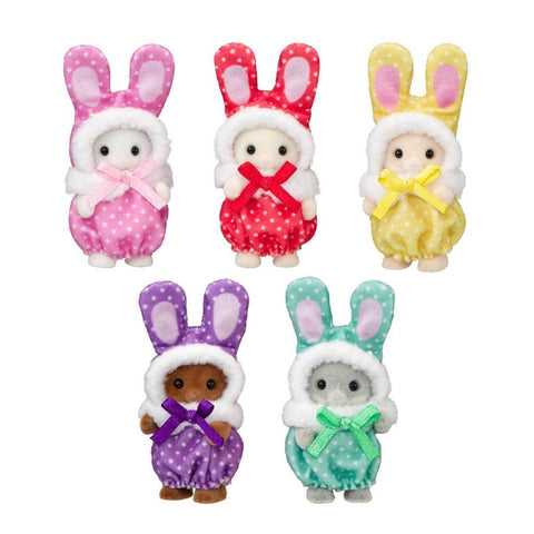 Calico Critters Cutie Collectibles - Colorful Bunny Costume Babies Blind Bag