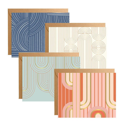 Art Deco Notecard Set