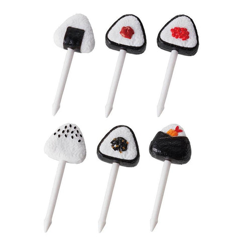 Onigiri Rice Ball Food Picks