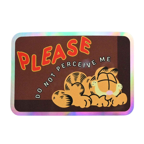 Do Not Perceive Me Sticker
