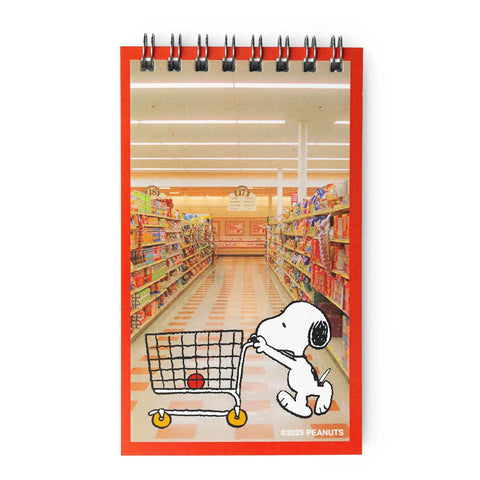 Snoopy Grocery Mini Memo Pad