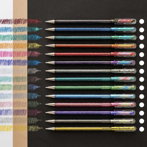 DualMetallic Gel Pens