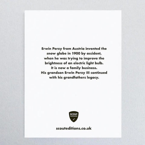 Snow Globe Mini Card