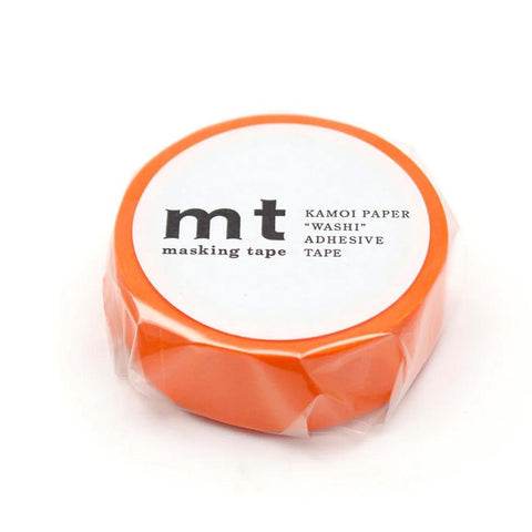 Matte Orange Washi Tape