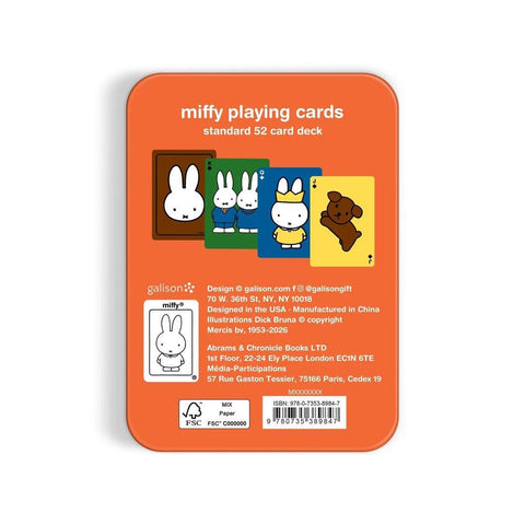 Miffy Playing Cards