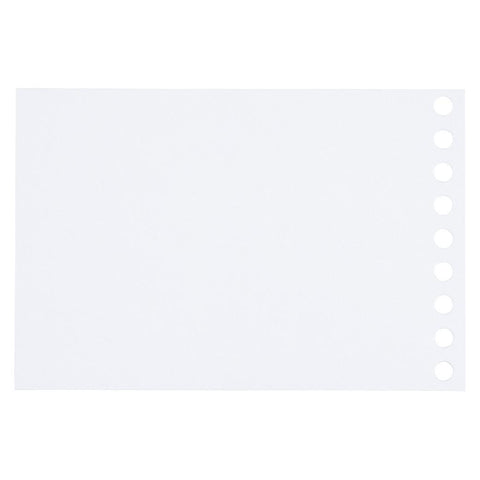 Blank Loose Leaf Paper, B7