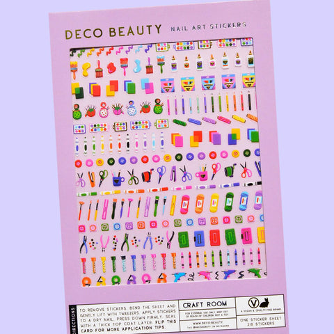 Craft Room Nail Art Stickers