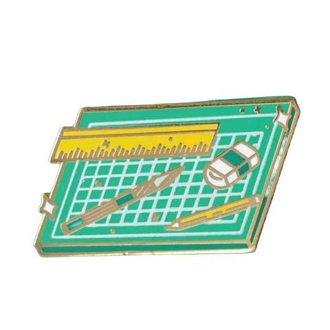 Cut + Create Enamel Pin