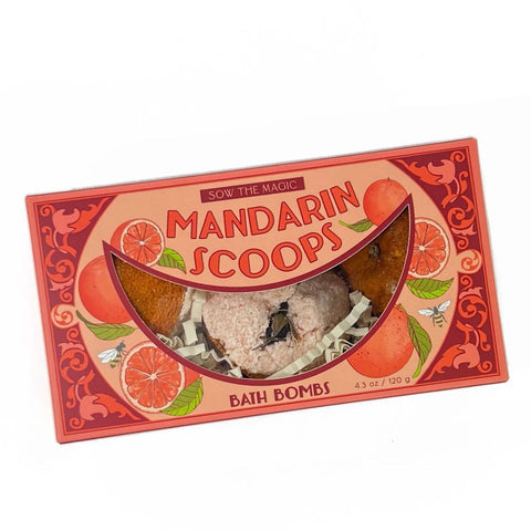 Mandarin Scoops Bath Bomb Gift Set