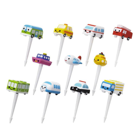 Little Vehicles Food Picks