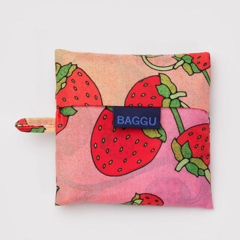Standard Reusable Tote: Strawberry Blossom