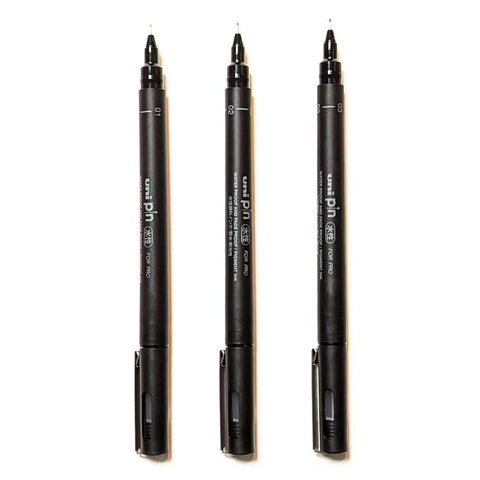 Uni PIN Pigment Ink Fineliners