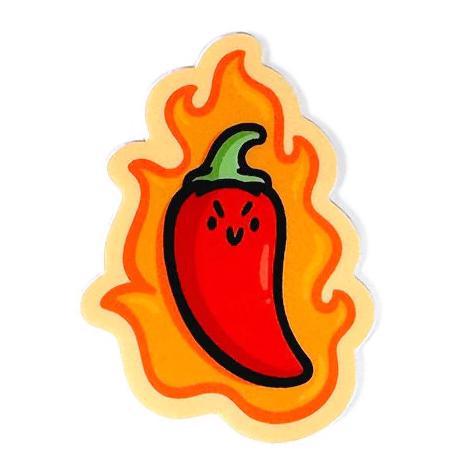 Spicy Pepper Mini Sticker